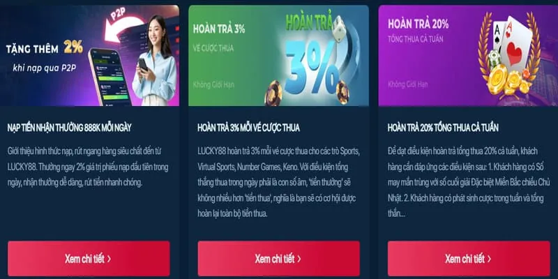 Ưu đãi độc quyền cho VIP lucky8882 casino